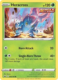Heracross - SWSH06: Chilling Reign - 006/198