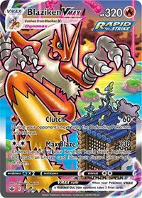 Blaziken VMAX (Alternate Art Secret) - SWSH06: Chilling Reign - 201/198
