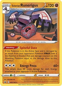 Galarian Runerigus - SWSH06: Chilling Reign - 083/198