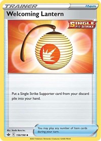 Welcoming Lantern - SWSH06: Chilling Reign - 156/198