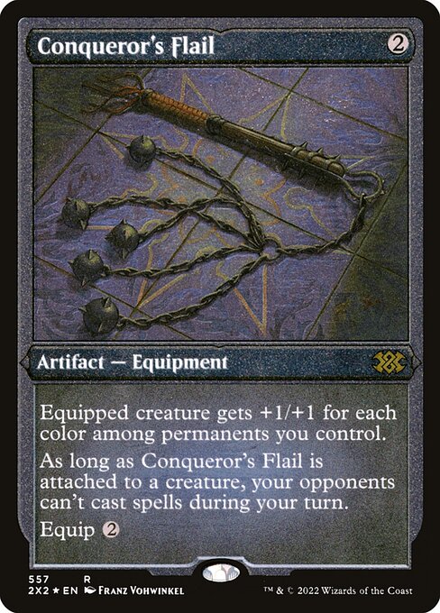 Conqueror's Flail - Double Masters 2022 - 557