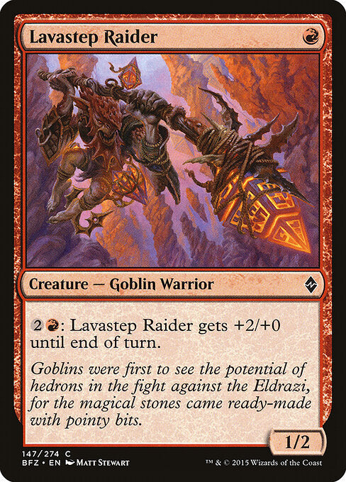 Lavastep Raider - Battle for Zendikar - 147
