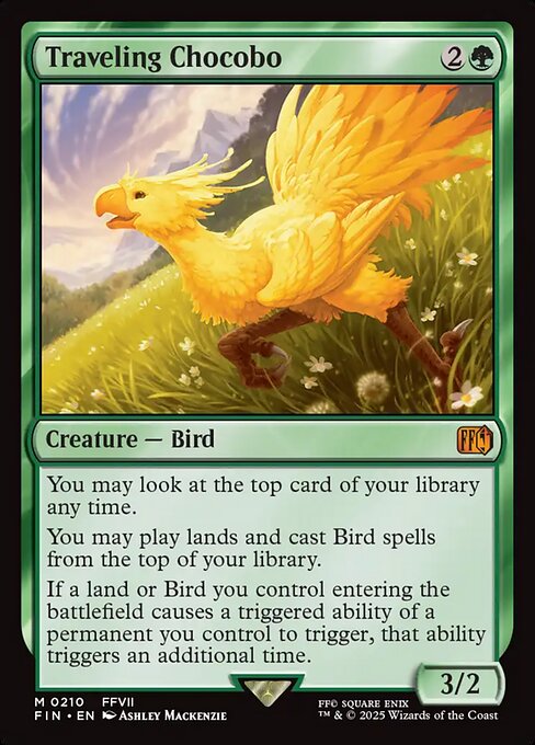 Traveling Chocobo - Final Fantasy - 210