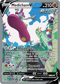 Medicham V (Alternate Full Art) - SWSH07: Evolving Skies - 186/203