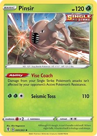 Pinsir - SWSH07: Evolving Skies - 001/203