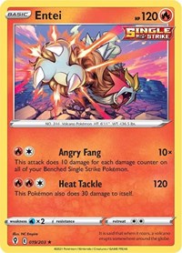 Entei - SWSH07: Evolving Skies - 019/203