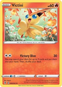 Victini - SWSH07: Evolving Skies - 020/203
