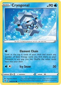 Cryogonal - SWSH07: Evolving Skies - 043/203