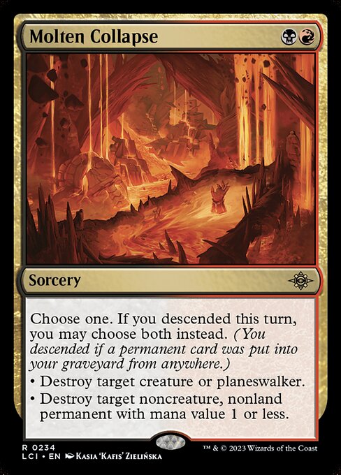 Molten Collapse - The Lost Caverns of Ixalan - 234