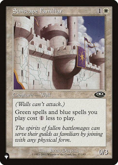 Sunscape Familiar - The List - PLS-17