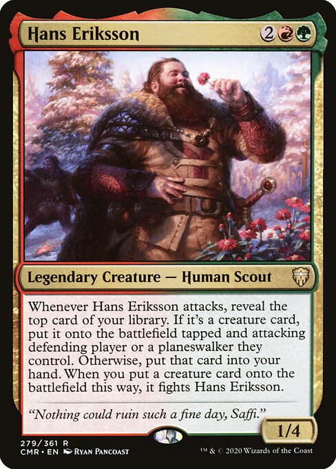 Hans Eriksson - Commander Legends - 279