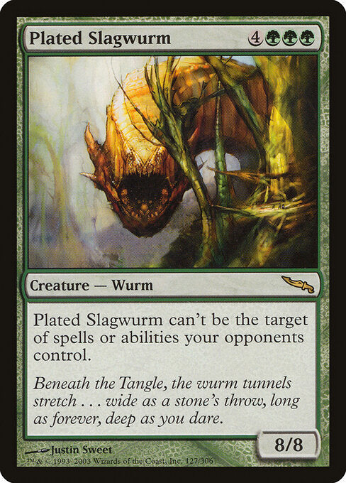 Plated Slagwurm - Mirrodin - 127