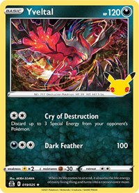 Yveltal - Celebrations - 019/025