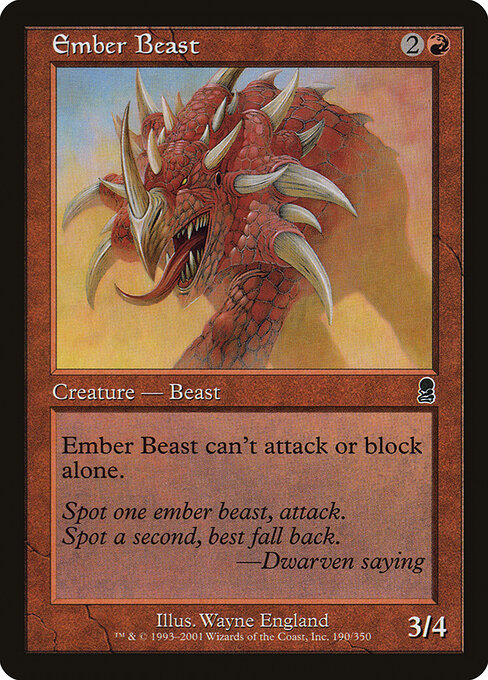 Ember Beast - Odyssey - 190