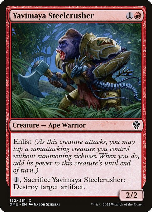 Yavimaya Steelcrusher - Dominaria United - 152