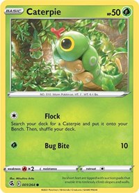 Caterpie - SWSH08: Fusion Strike - 001/264