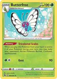 Butterfree - SWSH08: Fusion Strike - 003/264