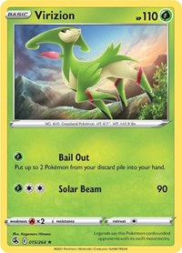 Virizion - SWSH08: Fusion Strike - 015/264