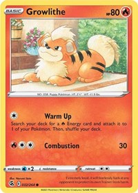 Growlithe - SWSH08: Fusion Strike - 032/264
