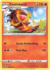 Centiskorch (49) - SWSH08: Fusion Strike - 049/264