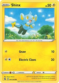 Shinx - SWSH08: Fusion Strike - 091/264