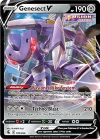 Genesect V - SWSH08: Fusion Strike - 185/264