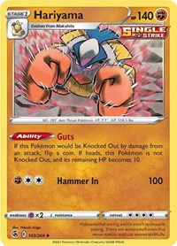 Hariyama - SWSH08: Fusion Strike - 143/264