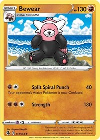 Bewear - SWSH08: Fusion Strike - 151/264