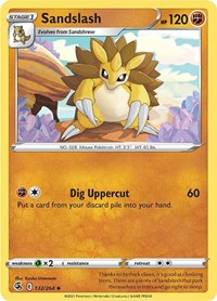 Sandslash - SWSH08: Fusion Strike - 132/264