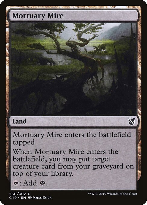 Mortuary Mire - Commander 2019 - 260