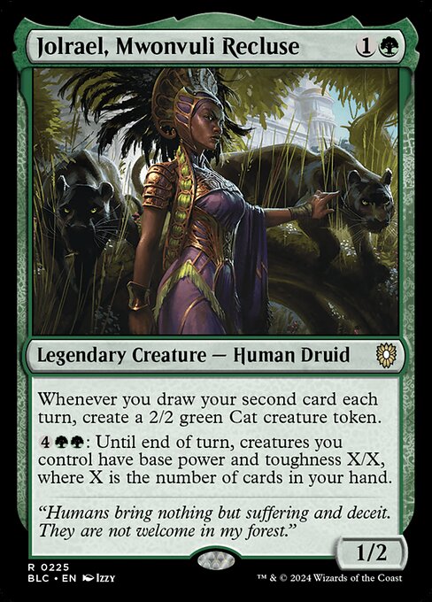 Jolrael, Mwonvuli Recluse - Bloomburrow Commander - 225