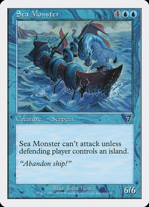 Sea Monster - Seventh Edition - 97