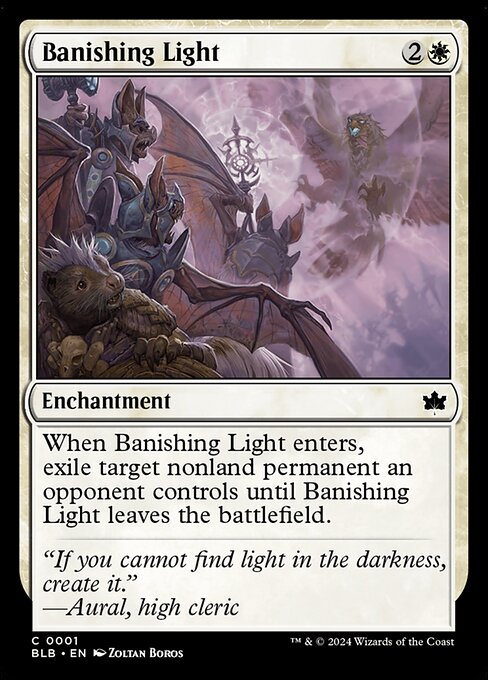 Banishing Light - Bloomburrow - 1