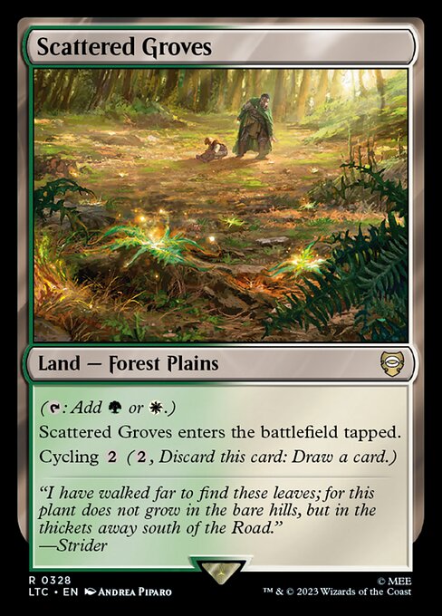 Scattered Groves - Tales of Middle-earth Commander - 328