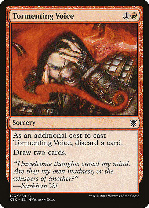 Tormenting Voice - Khans of Tarkir - 123
