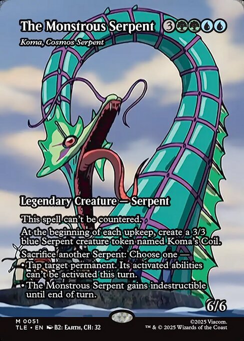 Koma, Cosmos Serpent - Avatar: The Last Airbender Eternal - 51