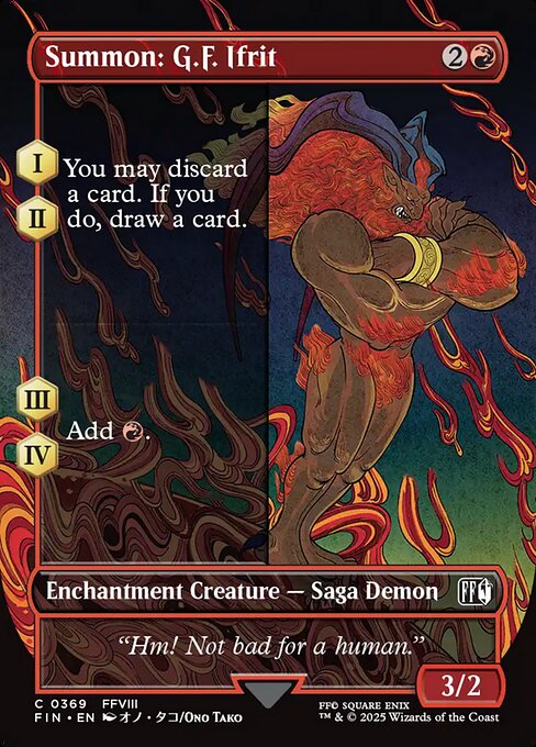 Summon: G.F. Ifrit - Final Fantasy - 369