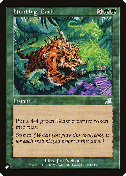 Hunting Pack - The List - SCG-121