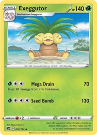 Exeggutor - SWSH09: Brilliant Stars - 002/172