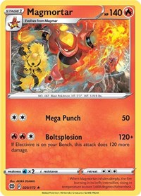 Magmortar - SWSH09: Brilliant Stars - 020/172