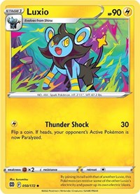 Luxio - SWSH09: Brilliant Stars - 050/172