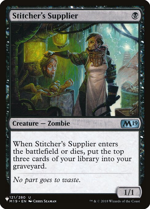 Stitcher's Supplier - The List - M19-121