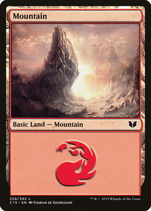 Mountain - Commander 2015 - 336