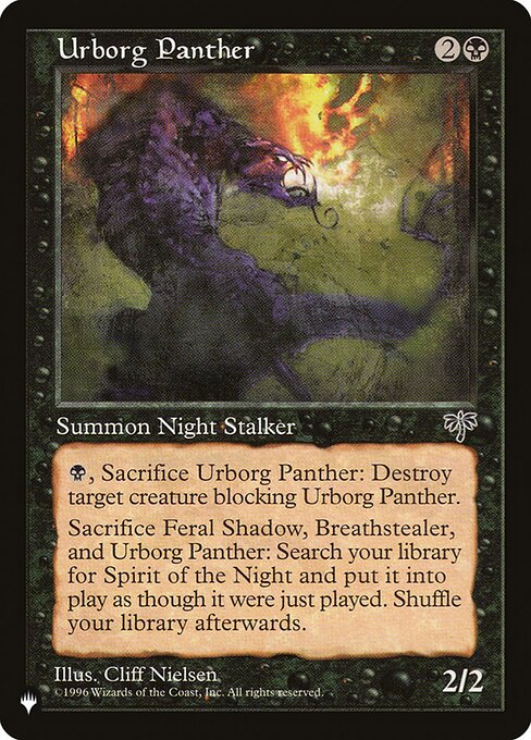 Urborg Panther - The List - MIR-150