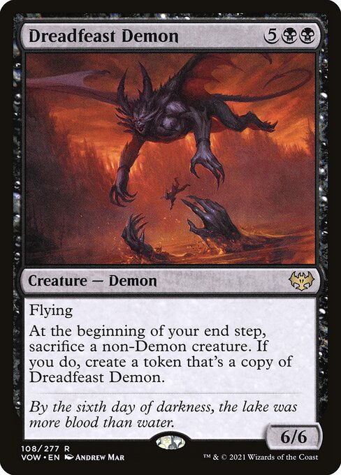 Dreadfeast Demon - Innistrad: Crimson Vow - 108