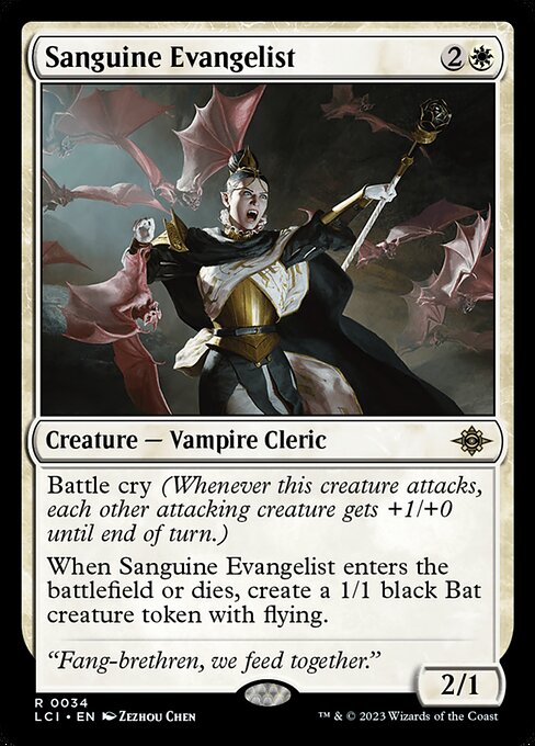 Sanguine Evangelist - The Lost Caverns of Ixalan - 34