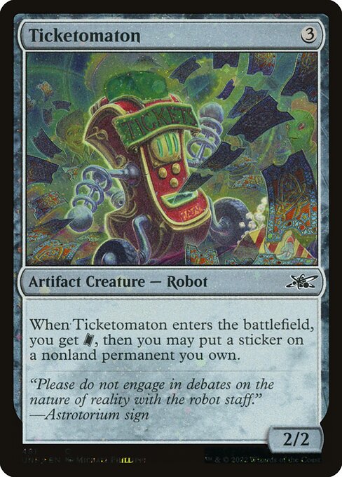 Ticketomaton - Unfinity - 481