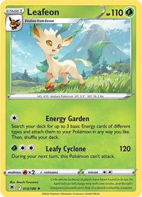 Leafeon - SWSH10: Astral Radiance - 013/189