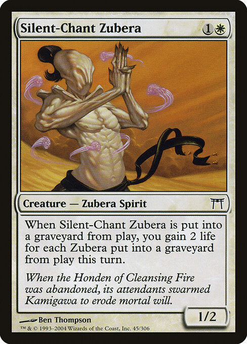 Silent-Chant Zubera - Champions of Kamigawa - 45