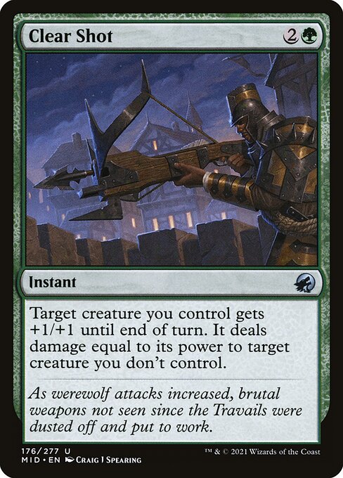 Clear Shot - Innistrad: Midnight Hunt - 176